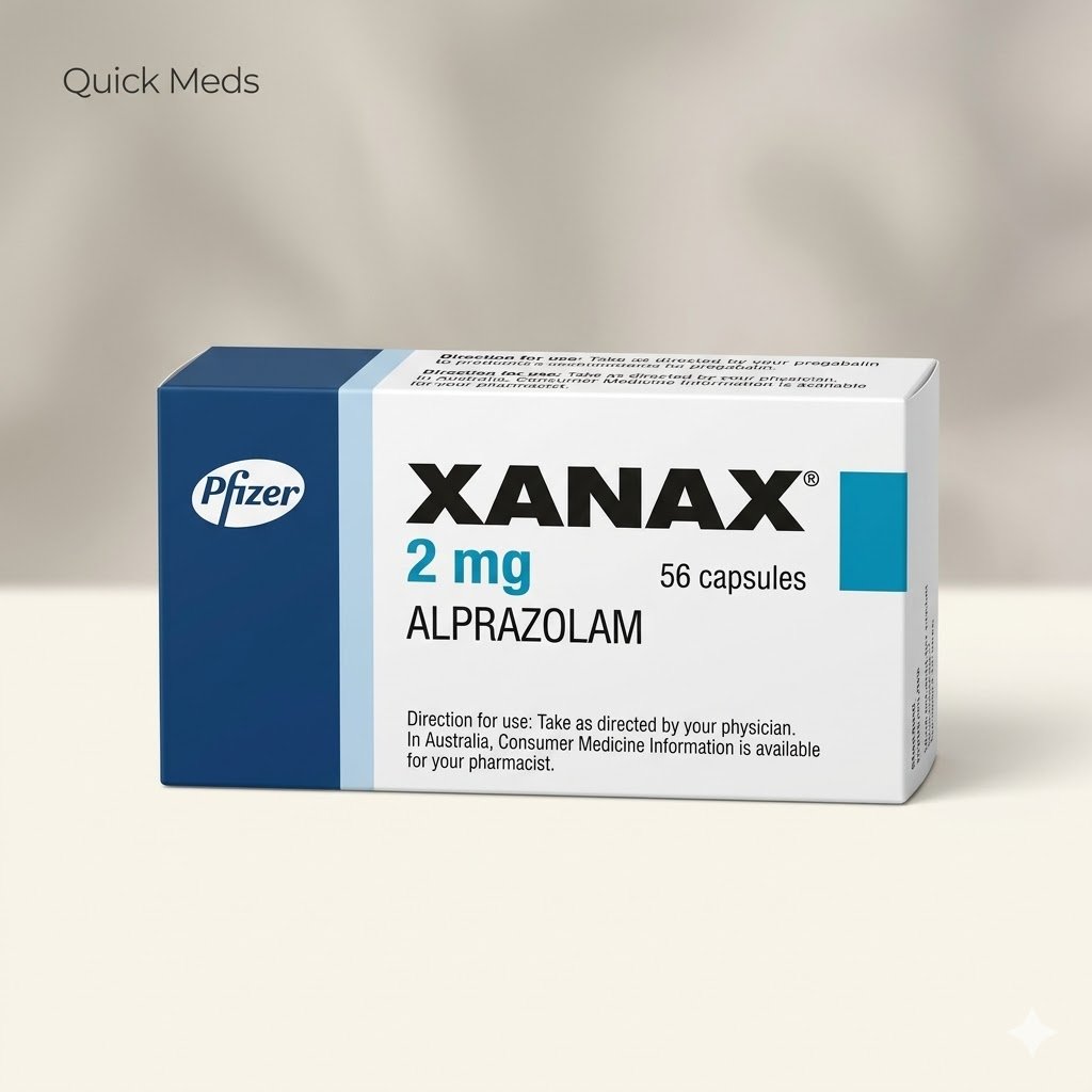 Xanax (Alprazolam) Tablets – 0.5mg, 1mg, 2mg | Anxiety & Panic Disorder Relief